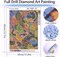 Trippy Diamond Art Painting Kits: Full Drill Diamond Dots Paintings for Beginners, Round 5D Paint with Diamonds Pictures Gem. DIY Adult Crafts 12x16 inches